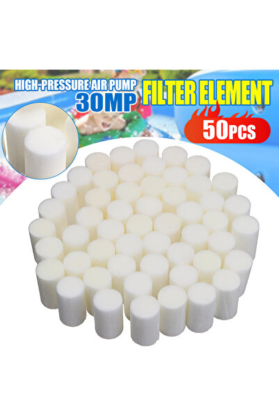 Choice 50PCS 50Pcs High Pressure Pump Filter Element Refill 30MPa White Fiber...