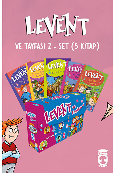 Timaş Çocuk Levent ve Tayfası 2 - 5 Kitap Takım