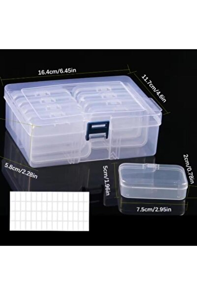 Choice 10G752H-TZ DIY Diamond Painting Embroidery Storage Box, Nail Jewelry R...