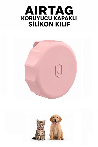 CONOCER Kedi-Köpek Tasma Uyumlu Airtag Kılıfı Tam Koruma Klasik Yumuşak Soft ...