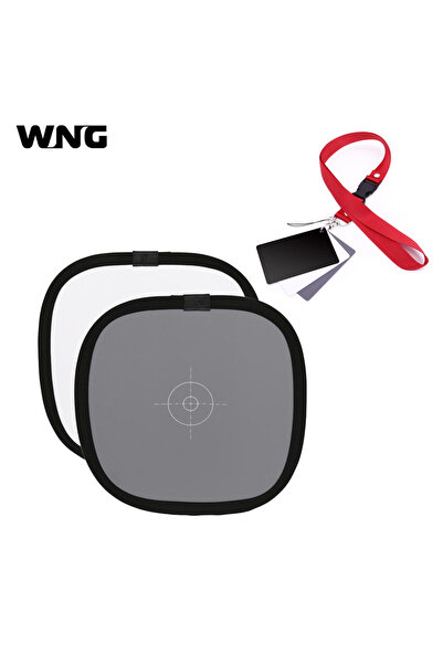 Choice 2 in 1 2in1 Grey White Balance Card 12'' 30CM 18% White Balance Card M...