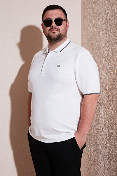 Buratti Large Size Cotton Regular Fit Polo Collar t Shirt Men's Polo Collar t...
