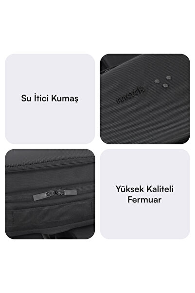 Mack MCE-1722 16 CODE Eco Notebook Sırt Çantası Siyah