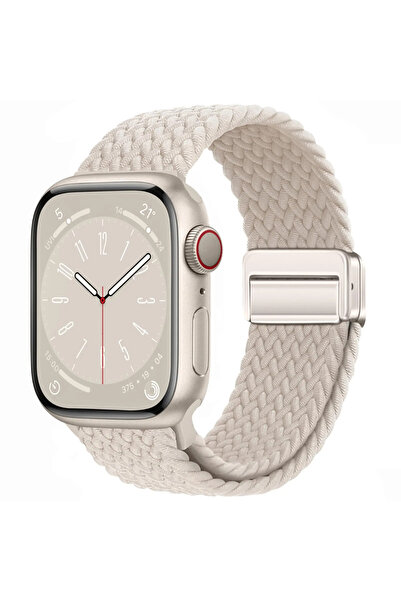 Choice سوار مضفر على شكل نجمة مقاس 38 مم 40 مم 41 مم لساعة iWatch مقاس 44 مم ...