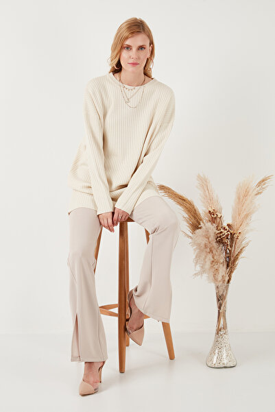 Lela Knitwear Modest Crew Neck Sweater Sweater 4616152