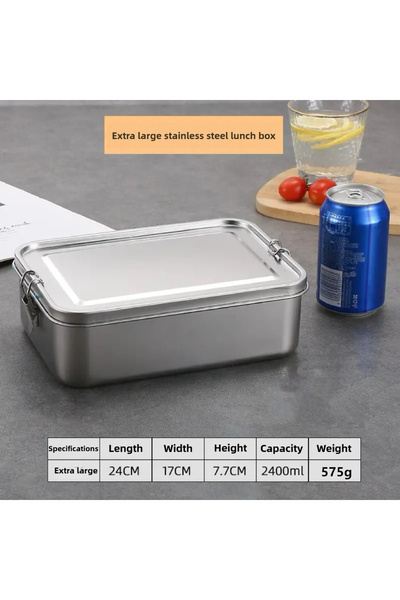 Choice3 Extra large A Containers with Lockable Clips Lunch Snack Boxes for Wo...
