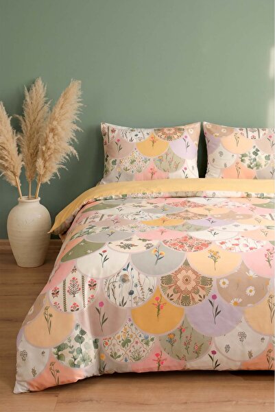 Rivaİstanbul Alora Single Summer Duvet Cover Set Cotton