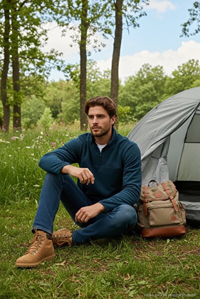 Buratti Slim Fit Anti-Pilling Non-Pilling Bato Collar Cold-Proof Fleece-Lined...