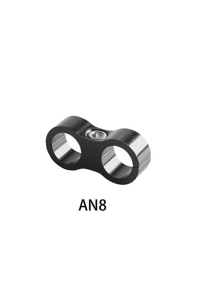 Choice7 AN8 black Universal Aluminum AN4 AN6 AN8 AN10 Braided Rubber Hose Lin...