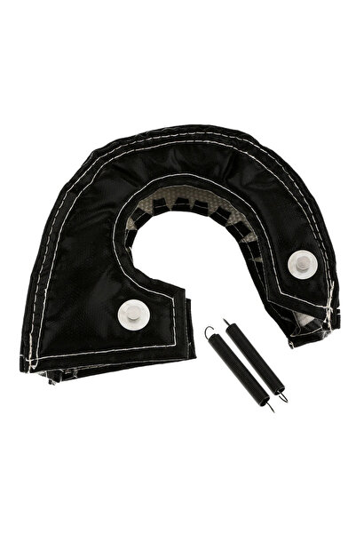 Choice1 Black Car T3 Turbo Cover Charger Protection Insulation Wrap Heat Shie...