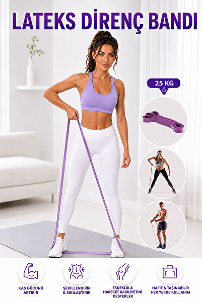 Spor Byfit 25 Kg Resistant Power Latex Power Band