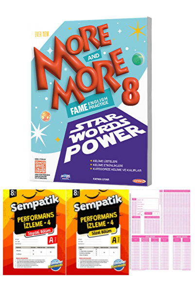 Kurmay Yayınları More And More 8 Sınıf Star Words Power