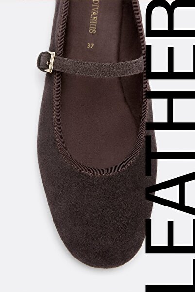 Stradivarius Deri Mary Jane babet