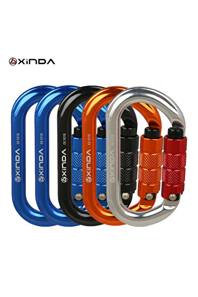 Choice6 Auto Lock-5pcs XINDA Climbing Carabiner Automatic Safety Carabiner Mu...