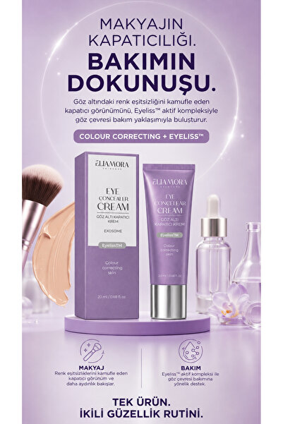 eliamora Göz Altı Kapatıcı Krem Eye Concealer