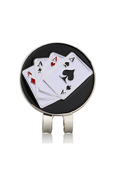 Choice Poker 15 Kinds Different Design Golf Marker W Golf Hat Clip Clamp Golf...