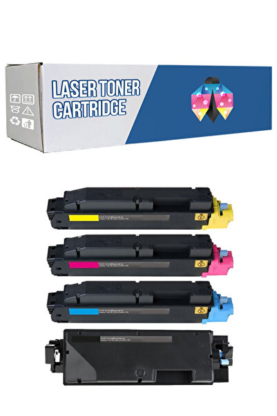 SAFİRİNK Safir Toner Kyocera TK-5345 Cmyk 1 Set Muadil Toner