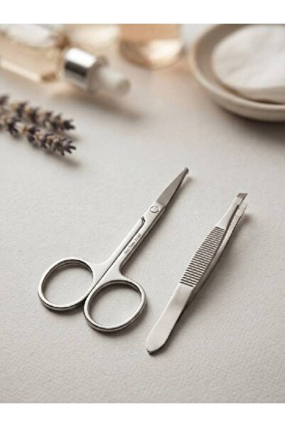 EDWOL Women's Scissors and Tweezers Set, Double Set