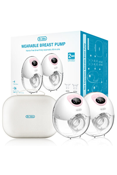 Choice3 dr.Isla 2PCS-Pink MAMIJOY Wearable Electric Breast Pump 4 Modes 36 Su...