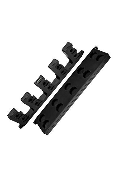 Choice Black Booms Fishing WV4 Fishing Rod Holders Vertical Wall Rod Rack Sto...