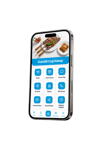 Cağ Kebap QR Menü Web Sitesi - Pro