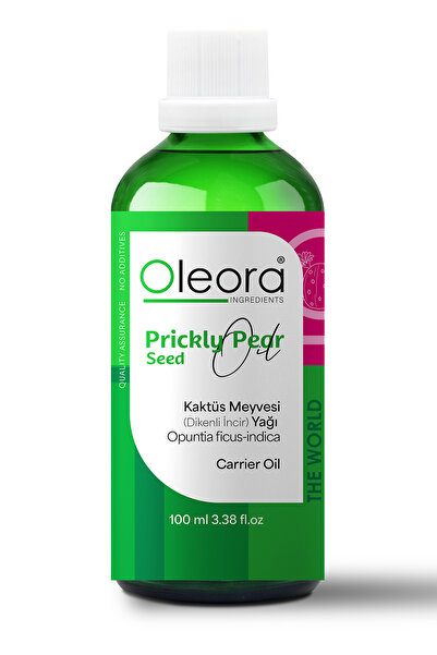 Kaktüs Meyvesi Yağı, Saf, Sabit Yağ, (CACTUS FRUİT OİL) Carrier Oil, Pure 100 ml