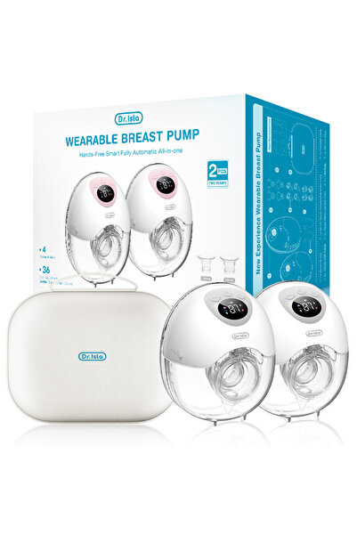 Choice5 dr.Isla 2PCS-Grey MAMIJOY Wearable Electric Breast Pump 4 Modes 36 Su...