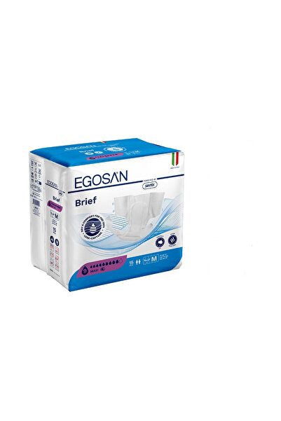 EGOSAN Scutece Maxi pentru adulți cu absorbție medie 3200 ml, 15 buc.