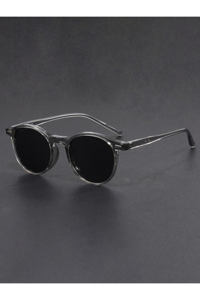 Choice Grey Retro TR90 Fashion Glasses Frame Men Fashion Shades Polygon Women...