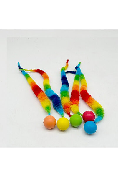 Choice multi color 1pc Cat Interactive Toys Tickle Cat Colorful Bouncing Ball...