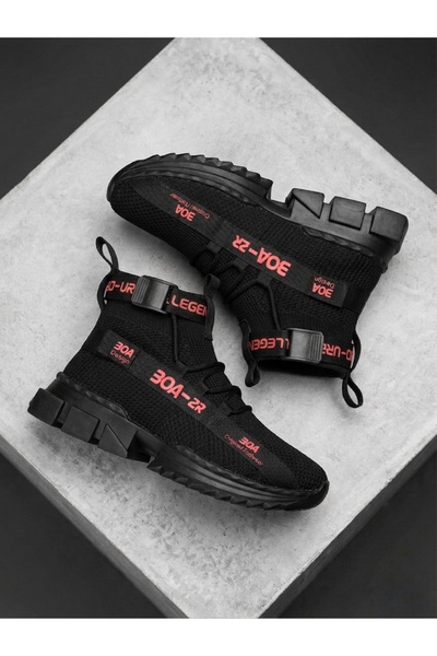 BOA Zr x700 Style Black Red Color Sports Shoes
