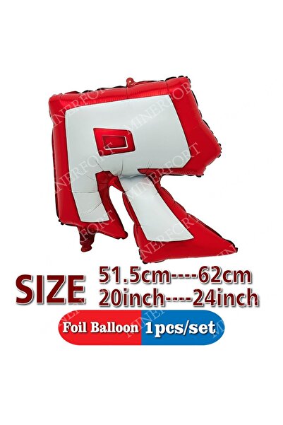choice2 Balloon 1pcs H Cartoon Robot Game Themed Foil Aluminum Balloons Anime...