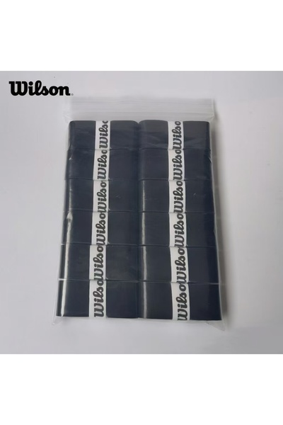 Choice WILSON BLACK 12 PCS 12PCS Wilson High Quality Tennis Overgrip Anti-Sli...