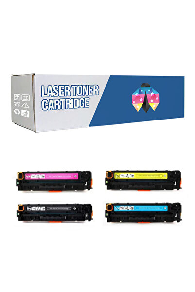 Safir Toner Canon CRG-054H İ-Sensys MF-645Cx CMYK 1 Set Muadil Toner