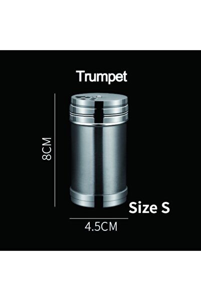 Choice3 Size S JJYY Salt Sugar Bottle Rotating Cover Multi-purpose Stainless ...