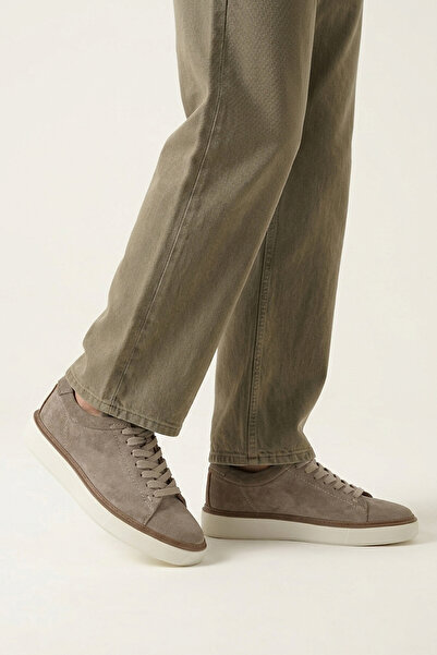 Ziya , Men's Genuine Leather Sneaker 1531026Zh182 Sand