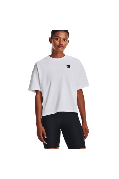 Under Armour ΛΟΓΟΤΥΠΟ LC OVERSIZED HW SS 1379948-100 Λευκό