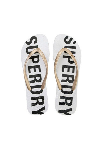 SUPERDRY SDCD CODE ESSENTIAL Σαγιονάρα WF310155A-7BJ Λευκό