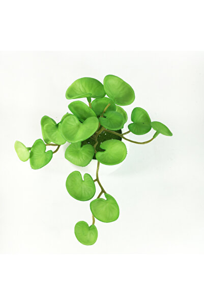 Choice1 A 15cm Artificial Plant Mini Bouquet Copper Coin Grass Soft Glue Fake...