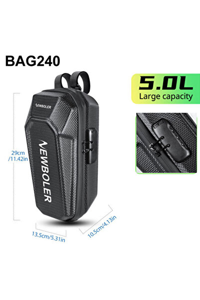 Choice BAG240-5L 5L Electric Scooter Bag Accessories Electric Vehicle Bag Wit...