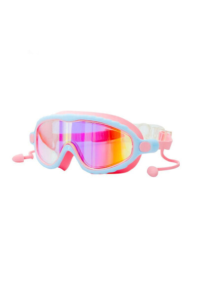 Choice5 Iridescent-Pink JSJM Kids Swimming Goggles Set for Boys & Girls 3-15 ...