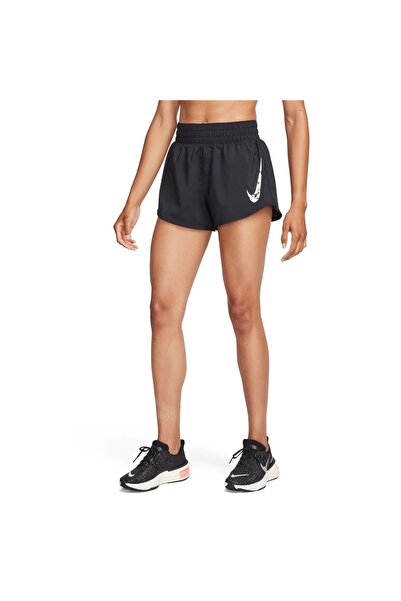 Nike W NK ONE SWSH HBR DF MRBRSHRT FN2601-010 Μαύρο