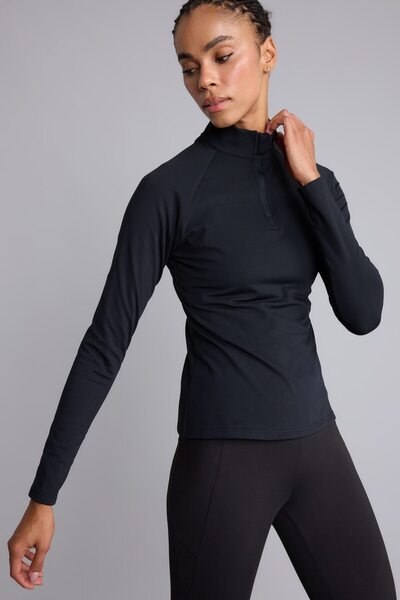 DeFacto Спортивна футболка Warmtech Standard Fit з коміром-стійкою, блискавко...