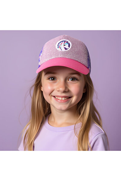 Milk & Moo Milk&Moo Ayris Unicorn Kinder Cap 7–10 Jahre – Pink/Lila, Verstellbar