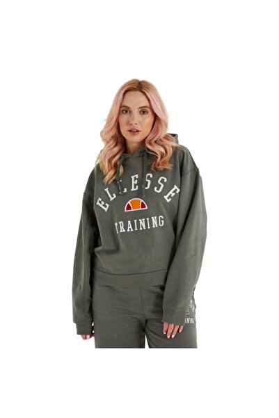 Ellesse GIOVANE CROP HOODY SGP15912-103 Ανθρακί