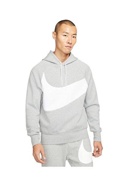Nike M NSW SWOOSH TCH FLC PO HD DD8222-063 Γκρι
