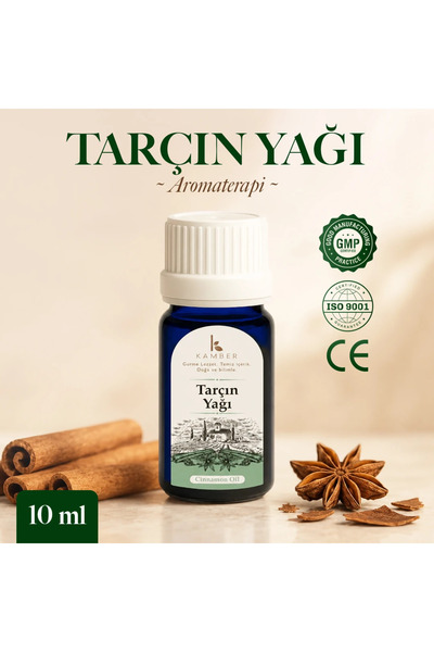 Kamber Doğadan Sağlığa %100 Saf Tarçın yağı 10 ML | Bitkisel Uçucu Taçın Arom...