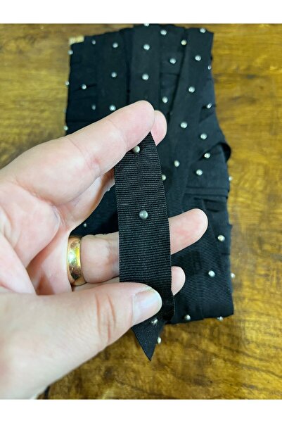 Gönülden Tasarım 1 Meter Black Steel Zimbali Strip Sewing Clothing Accessory ...