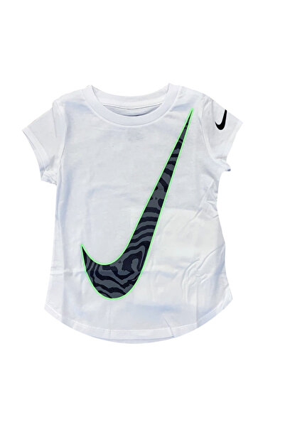 Nike Κοντομάνικο μπλουζάκι με στάμπα 36H398-001 Λευκό