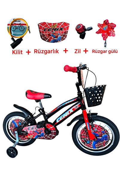 Cenix 16 Jant Alex Lily Kız Erkek Bisikleti kilit hediye 4-7 Yaş Bisiklet 202...